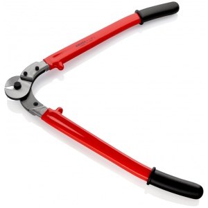 KNIPEX 95 77 600 foarfece de tăiat cabluri de sârmă și cabluri obișnuite izolată prin imersie 600 mm - Img 2