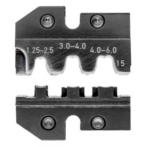KNIPEX 97 49 15 adaos de sertizare pentru conectori tip steag și cu fișă neizolați, deschiși de