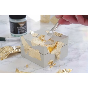 KREUL Gilding with Leaf Metal Set Golden Elegance - Img 5