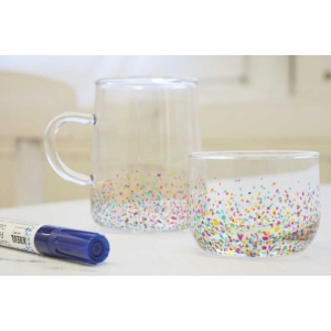 KREUL Glass & Porcelain Pen Clear 5/set - Img 4