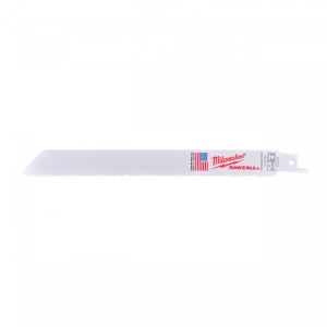 Lemn / Metal / Plastic: Pânze universale Milwaukee 200 x 8 / 12 Tpi - 50 bucati