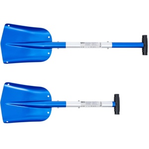 Lopata pentru zapada cu maner telescopic, aluminiu - Img 2