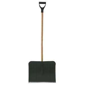 LOPATA ZAPADA PLASTIC CU MANER LEMN 455X360MM