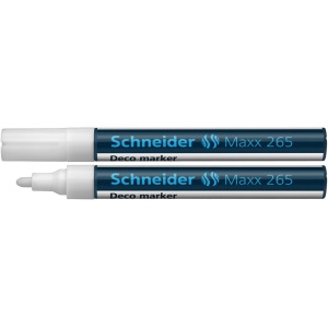 Marker cu cretă lichidă 2-3 mm Deco Schneider 265 - Img 6