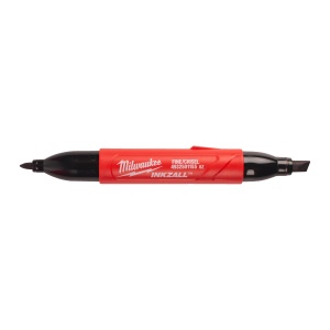 Marker Milwaukee INKZALL™ cu doua capete - varf tip dalta si varf fin - Img 1
