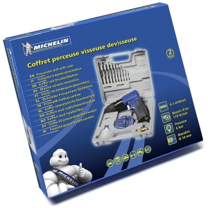 Masina de gaurit pneumatica reversibila cu mandrina rapida, max. 10 mm, MICHELIN - Img 3