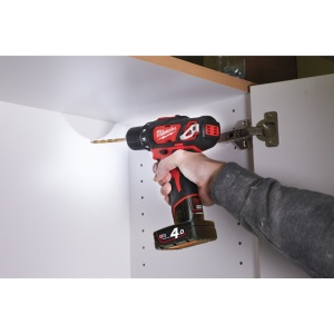 Masina de gaurit si insurubat cu acumulator Milwaukee M12 BDD-202C, cuplu 30 Nm, livrata cu acumulatori, valiza - Img 12