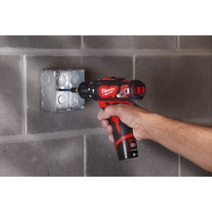 Masina de gaurit si insurubat cu percutie cu acumulator Milwaukee M12 BPD-202C, cuplu 30 Nm, livrata cu acumulatori, valiza - Img 11