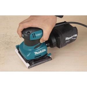 Masina de slefuit alternativ Makita 200W, 112x102mm - Img 2