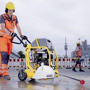 Masina de taiat beton-asfalt Wacker Neuson BFS735, motor termic 4T, 350 mm - Img 7