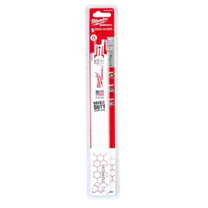 Metal: Pânze Heavy Duty TORCH™ pentru lucrări de demolare Milwaukee TORCH 230 x 10 Tpi - 5 bucati - Img 2