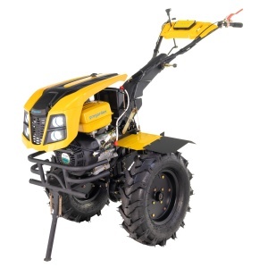Motocultor ProGARDEN Campo 1873 Alpine V2 18CP, 2+1 trepte, 3+1+1 freze, roti 6.00-12, benzina, EU V, pornire electrica, 2 prize putere - Img 5