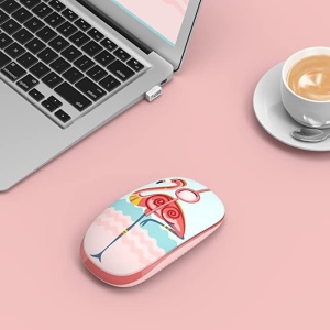 Mouse fără fir Tellur Flamingo, 2.4Ghz, nano receiver - Img 3