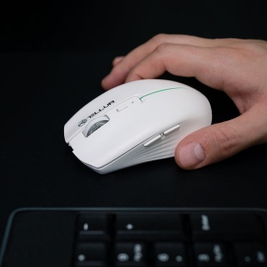 Mouse wireless Tellur, Silent Click, Alb - Img 7