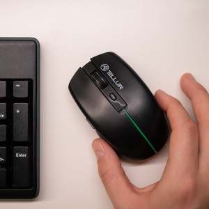 Mouse wireless Tellur, Silent Click, Negru - Img 5