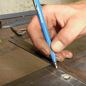 Pachet 6 mine grafitate reumplere creion mecanic marcaje sudura SILVER-STREAK ROUND - Img 2