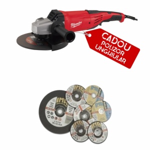Pachet 600 discuri taiat metal inox 230x1.9mm IMA ABRAZIVI +polizor cadou Milwaukee 2200 W