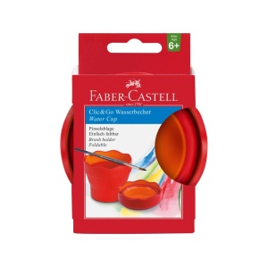 Pahar pentru pictură simplu Click-Go Faber-Castell - Img 2
