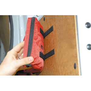 Panglica de prindere cu scai Wolfcraft 3287000, 1m, autoadeziv - Img 3