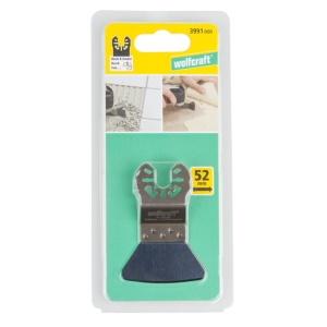 Panza pentru razuire Wolfcraft 3991000, material HCS, dimensiune lama 52 mm - Img 5