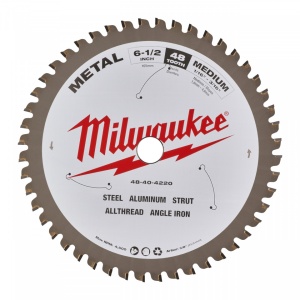 Pânze fierăstrău circular pentru metal Milwaukee ( Nr. dinți: 48, Diametrul exterior al pânzei (mm): 165, Lățime tăiere (mm): 1.6) - Img 1
