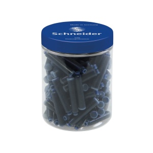Patron stilou albastru Schneider 100/borcan