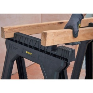 Pereche capre pliabile de lucru Stanley STST1-70713, 693 x 105 x 815 mm - Img 4
