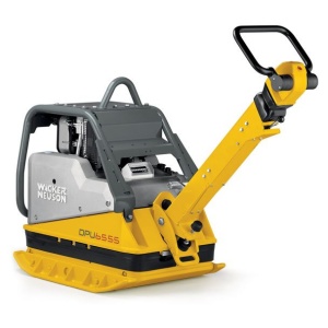 Placa compactoare reversibila Wacker Neuson DPU6555Hec, diesel, greutate 497 kg, forta de impact 65 kN, pornire electrica, sistem Compatec - Img 1