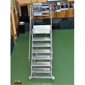 Platforma mobila RARIS, aluminiu, la 60°, cu sistem de ridicare coborare, Gmax=200 kg, tip PNR60 - Img 7