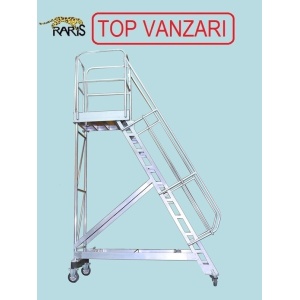 Platforma mobila RARIS, aluminiu, la 60°, Gmax = 400 kg, tip PM60 - Img 1