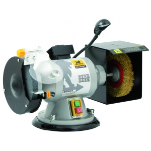 Polizor de banc cu disc si perie tip EnergyGrind-150BP - Img 1