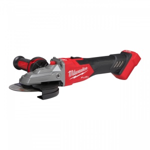 Polizor unghiular 125 mm cu cap plat, frânare și comutator culisant M18 FUEL™, neechipat, valiza - Img 4