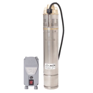 Pompa submersibila periferica Wasserkonig SI13055, diametru 4", 1800 W, debit 3300 l/h, inaltime refulare 130 m