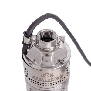 Pompa submersibila periferica Wasserkonig SI6253, diametru 4", inox, putere 1200 W, debit 3180 l/h, inaltime refulare 62 m - Img 4