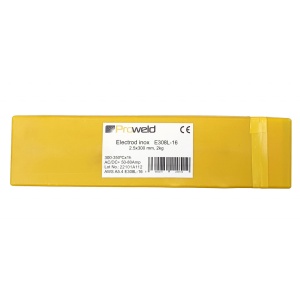 ProWELD E308L-16 electrod inox, 2.5x300mm, tub 2kg - Img 1