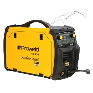 ProWELD MIG 250 Synergetic Invertor digital MIG/TIG/MMA 200A, Sudură oțel, inox, aluminiu, fontă, Afișaj LCD, reglaj sinergic - Img 6