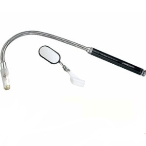 Recuperator Jonnesway magnetic flexibil cu oglinda si iluminare., L- 445 mm