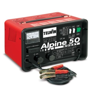 Redresor baterii Telwin ALPINE50BOOST, tensiune incarcare 12/24 V, capacitate baterii Pb/START/STOP 20-500 Ah, incarcare rapida - Img 1