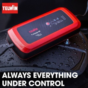 Redresor baterii Telwin T-CHARGE20, tensiune incarcare 12/24 V, capacitate baterii Pb/GEL/AGM 5-180 Ah - Img 2