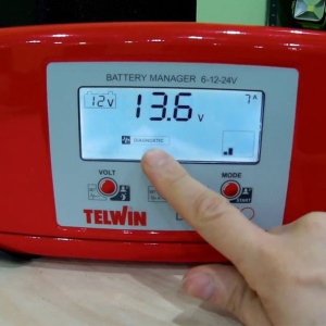 Redresor si tester baterii Telwin DOCTORCHARGE50, 6/12/24 V, capacitati baterii Pb/GEL/AGM/Pb Ca/Li 10-600 Ah - Img 3