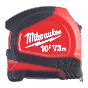 Ruleta cu lumina led Milwaukee 3 m