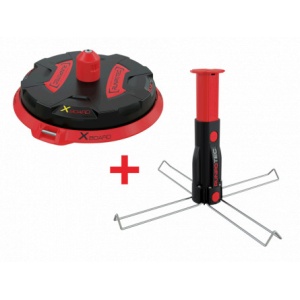 RUNPOTEC, SET Derulator tamburi XB 300 + mandrina multifunctionala - Ø 300 mm, max 300 kg