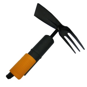 Sapaliga dubla pentru alei, 282 x 75 mm, 190 g, Fiskars QuikFit™ - Img 1