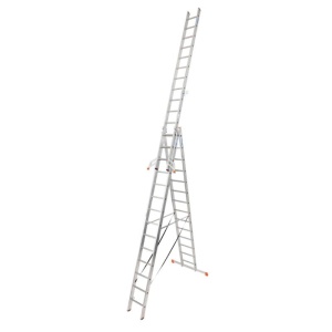Scara multifunctionala din aluminiu Monto "Tribilo", 3x14 trepte - Img 1