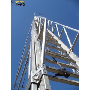Scara platforma aluminiu RARIS mobila si telescopica tip SPMT - Img 8