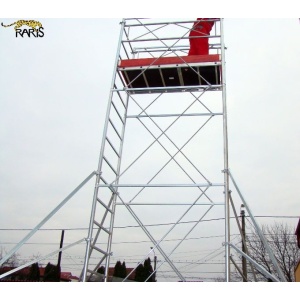 Schele , profesionale, mobile, din otel, suprafata podina 1.6x0.7m, Hlucrumax: 4.5-13.5m, tip S1.6 - Img 5