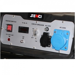 SENCI, Generator curent SC-5000, Putere max. 4.5 kW, 230V, AVR, motor benzina - Img 8
