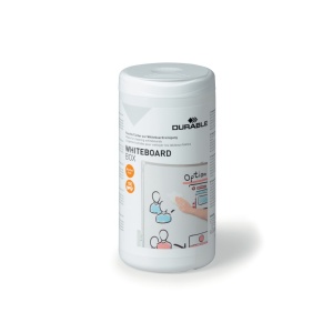 Șervețele umede cu dispenser pentru curățare whiteboard 100/set Durable
