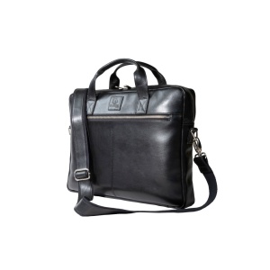 Servietă din piele laptop 14" Exactive Exacompta 17437E, negru - Img 4