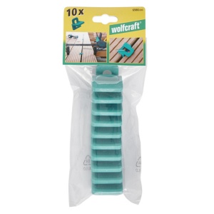 Set 10 distantiere Wolfcraft 6986000, pentru rosturi intre 6 - 8 mm - Img 4